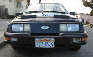 Illustration for article titled 1987 Merkur XR4Ti